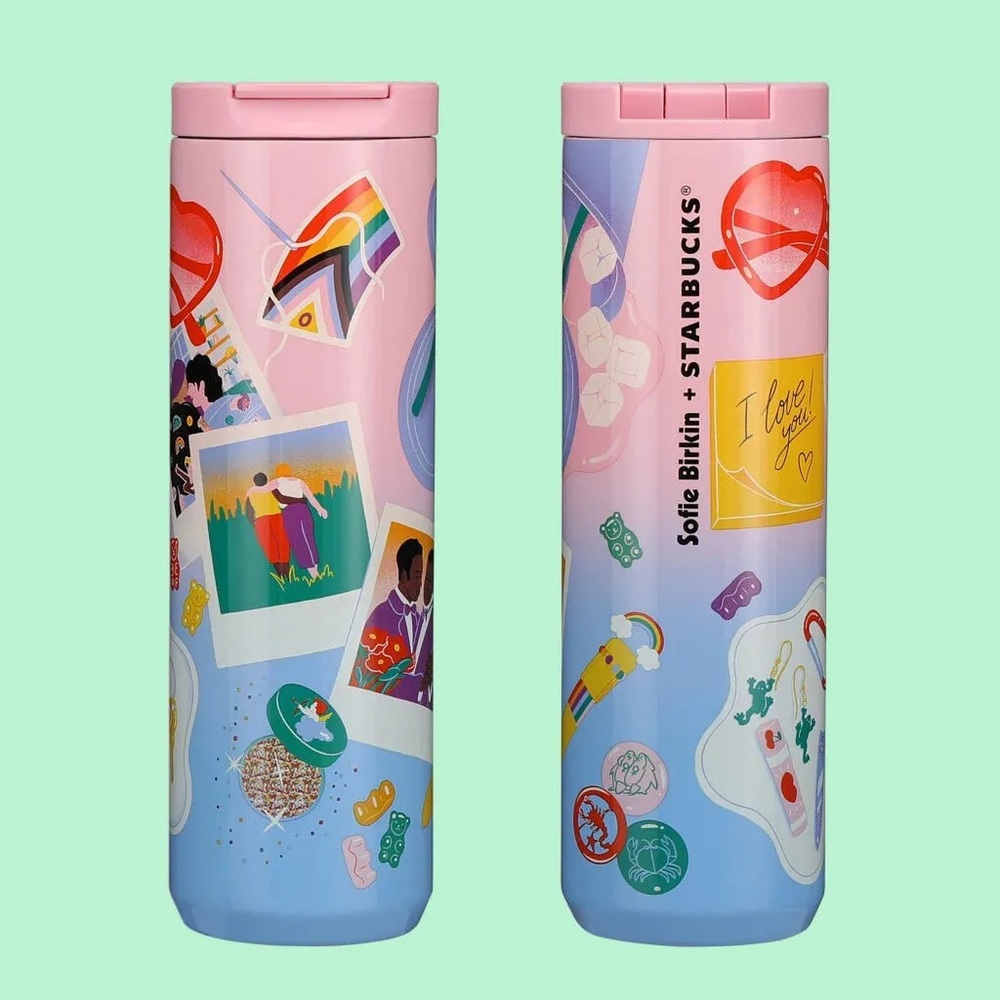 Brand new Starbucks 16-ounce stainless steel tumbler PRIDE 2024